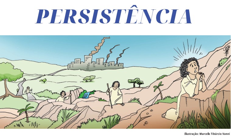 Informativo Centro Espírita Irmã Scheilla, Notícias Proluz, edição 107 - Persistência